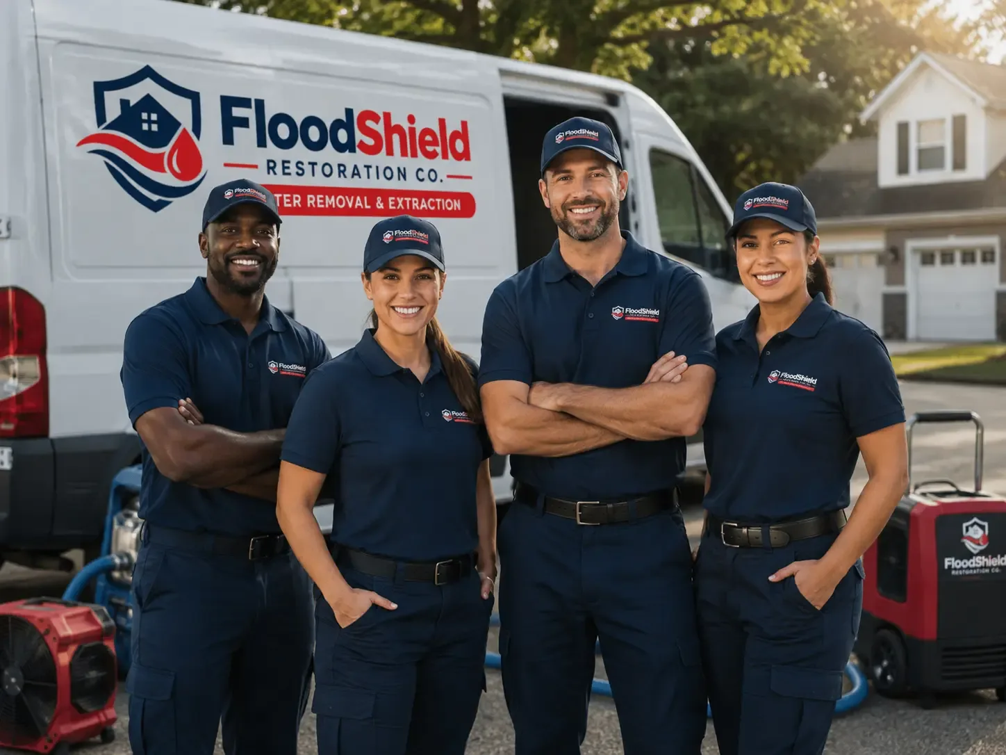 Flood Damage Restoration company in Parchman, MS